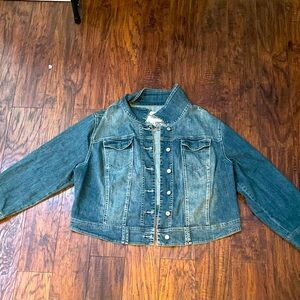Jean jacket size 3x